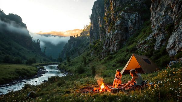 Top 5 solutions pour des vacances en camping dans le Lot sans véhicule